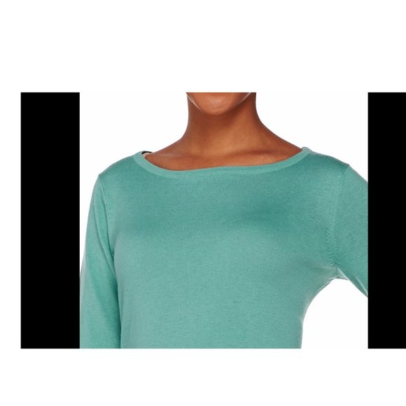 Cotton Cashmere Sweater Green XS A272837 - Picture 4 of 4